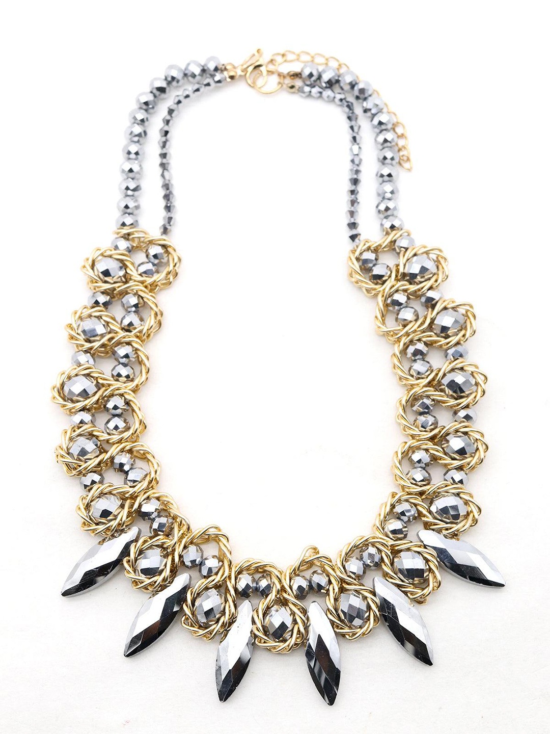 

ODETTE Gold-Plated Beaded Necklace