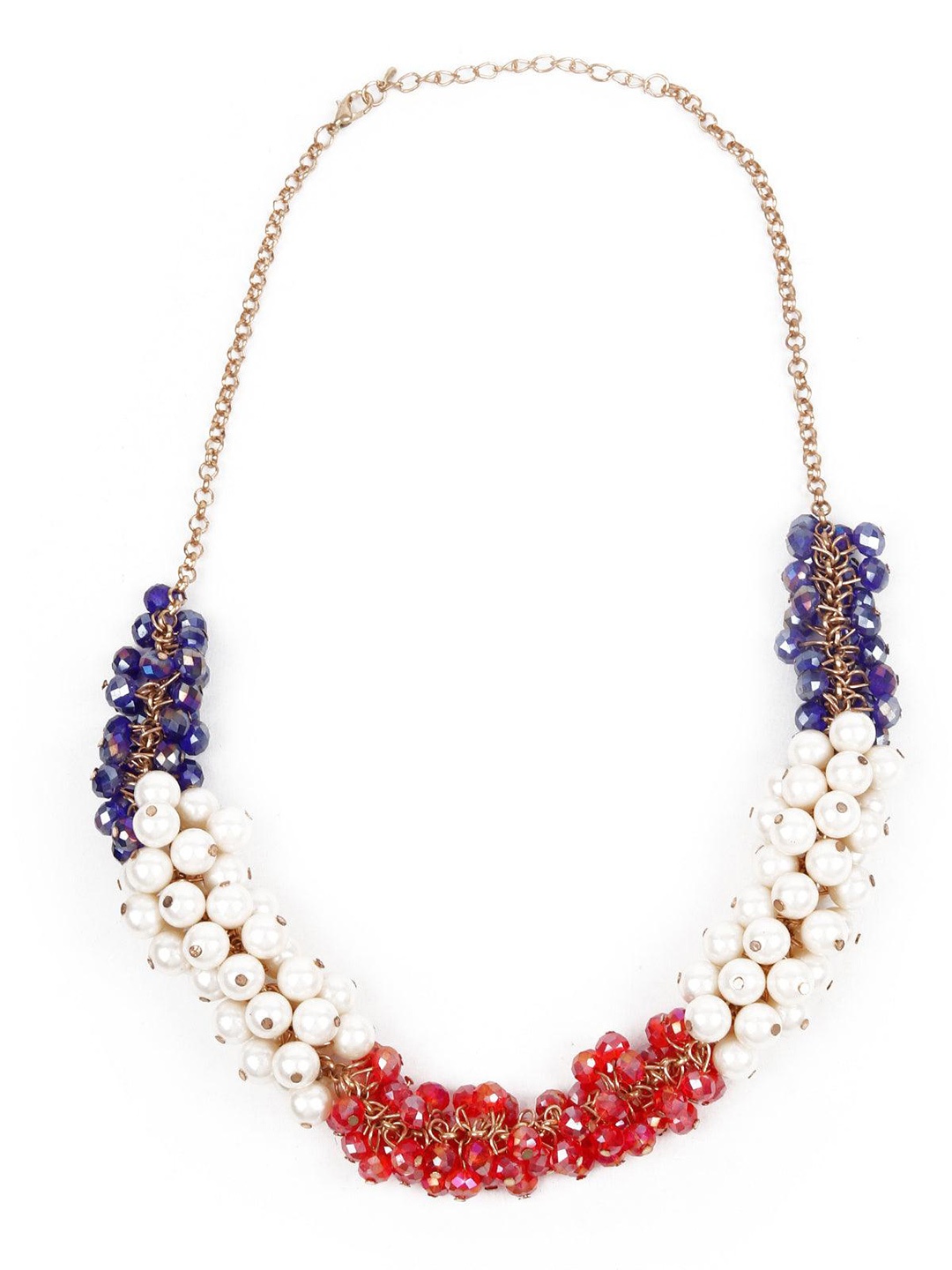 

ODETTE Gold-Plated Beaded Choker Necklace
