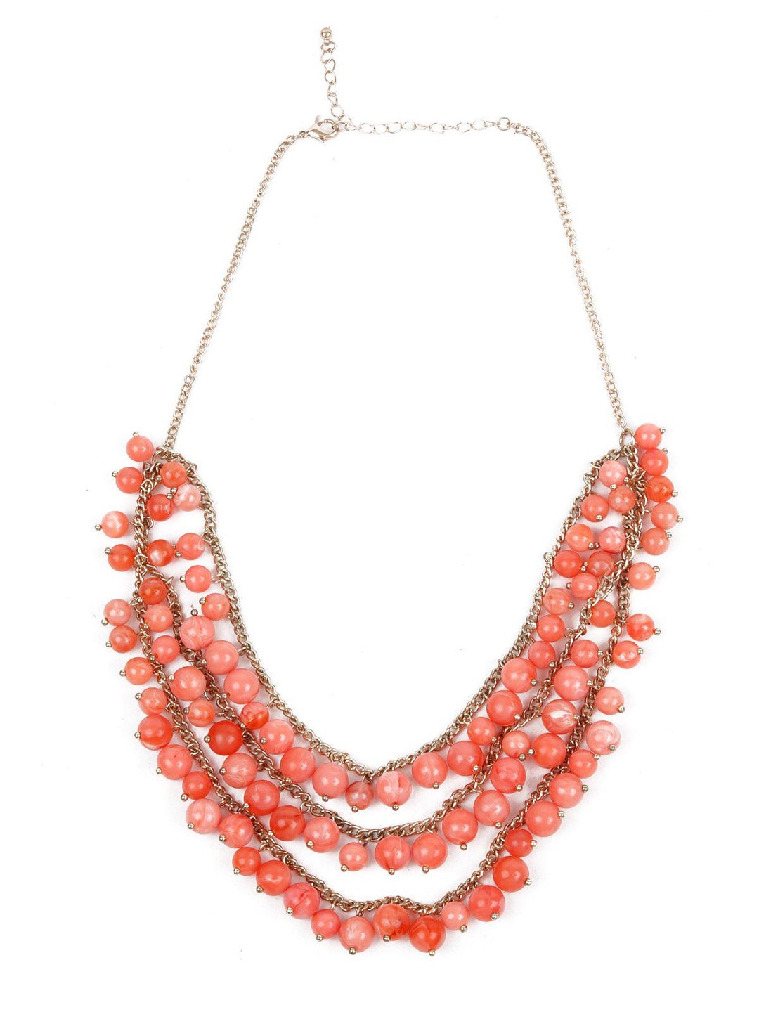 

ODETTE Gold-Plated Beaded Layered Necklace