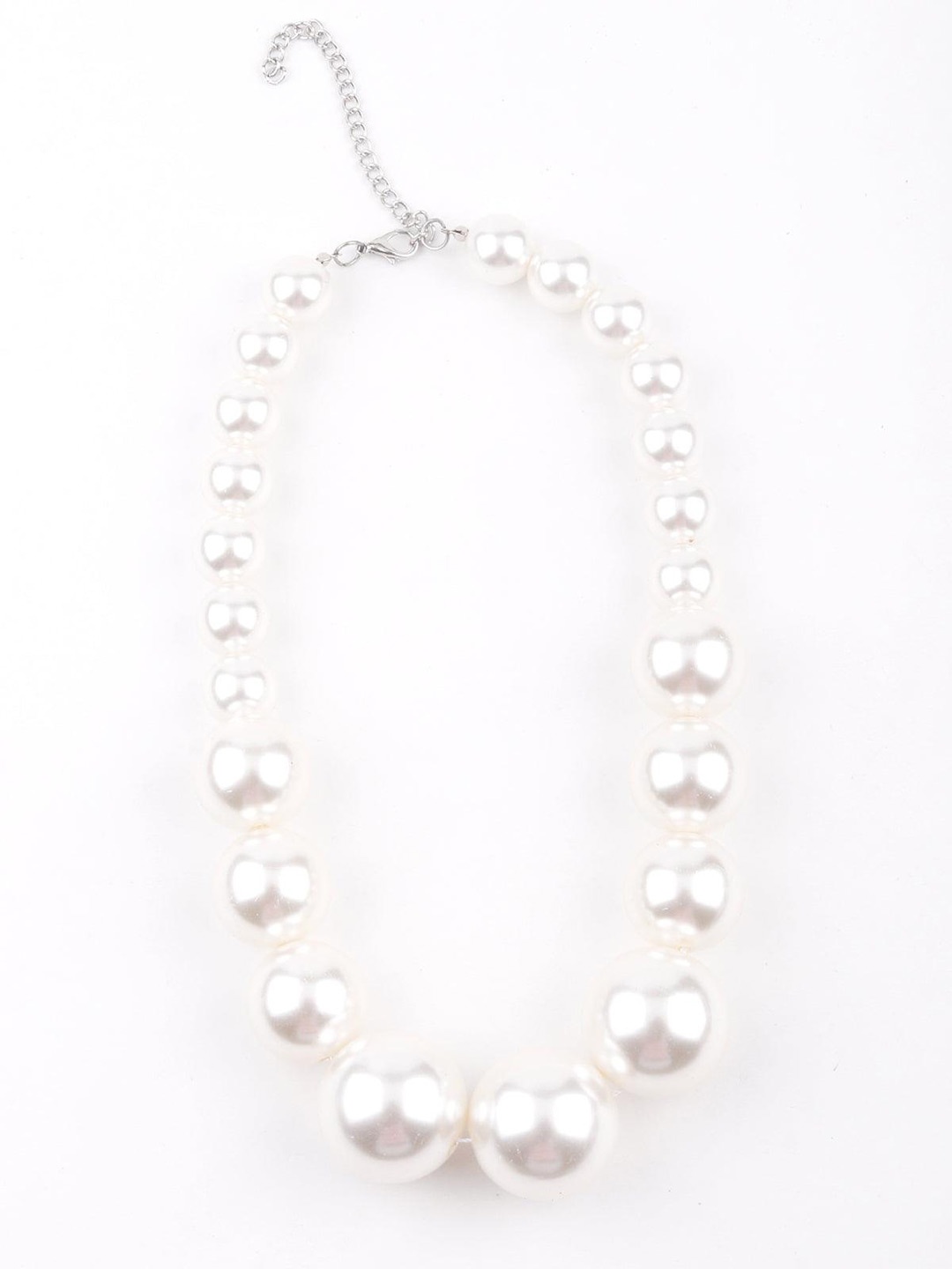 

ODETTE Pearls Beaded Necklace, White