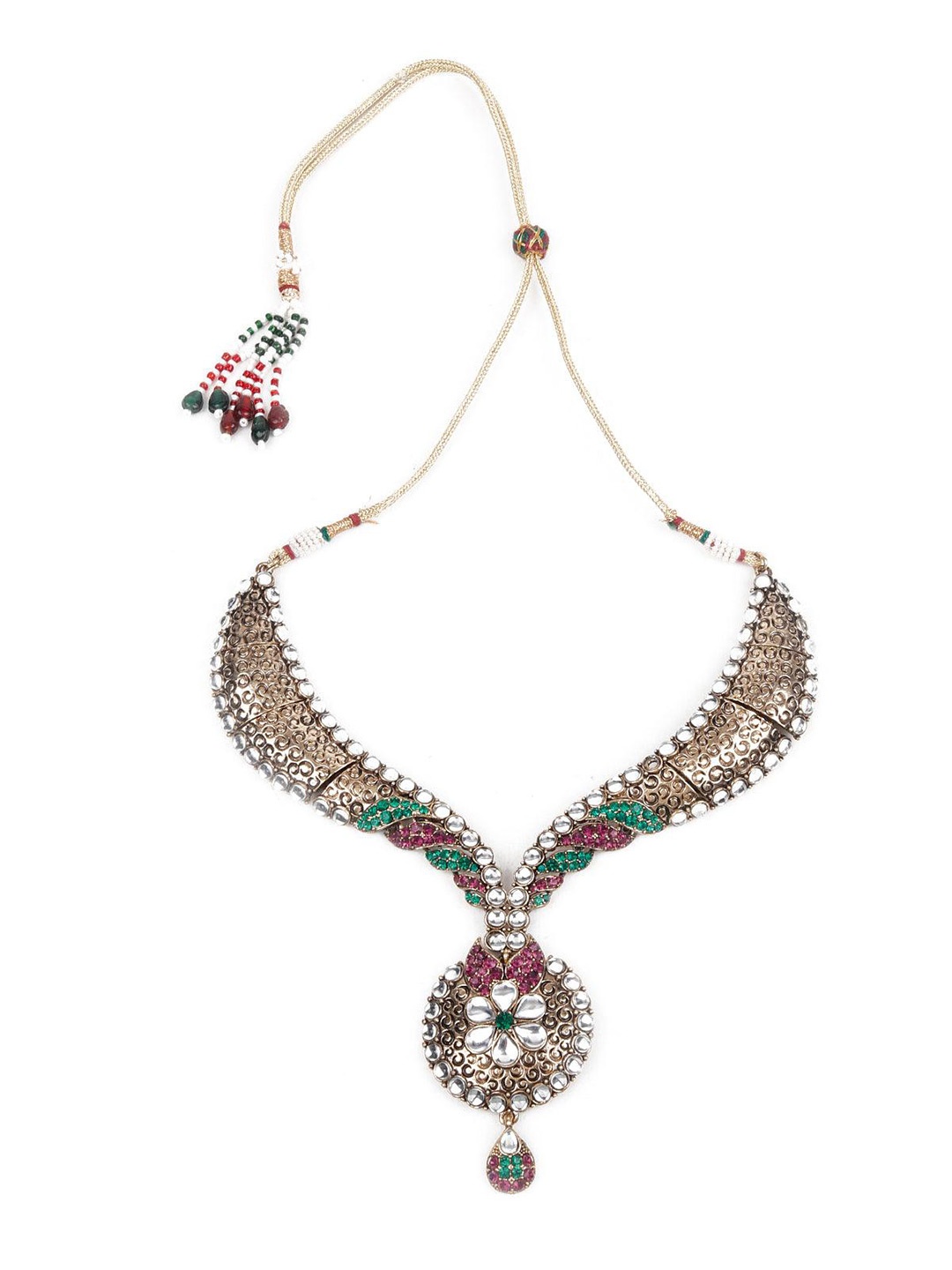 

ODETTE Gold-Plated Beaded Choker