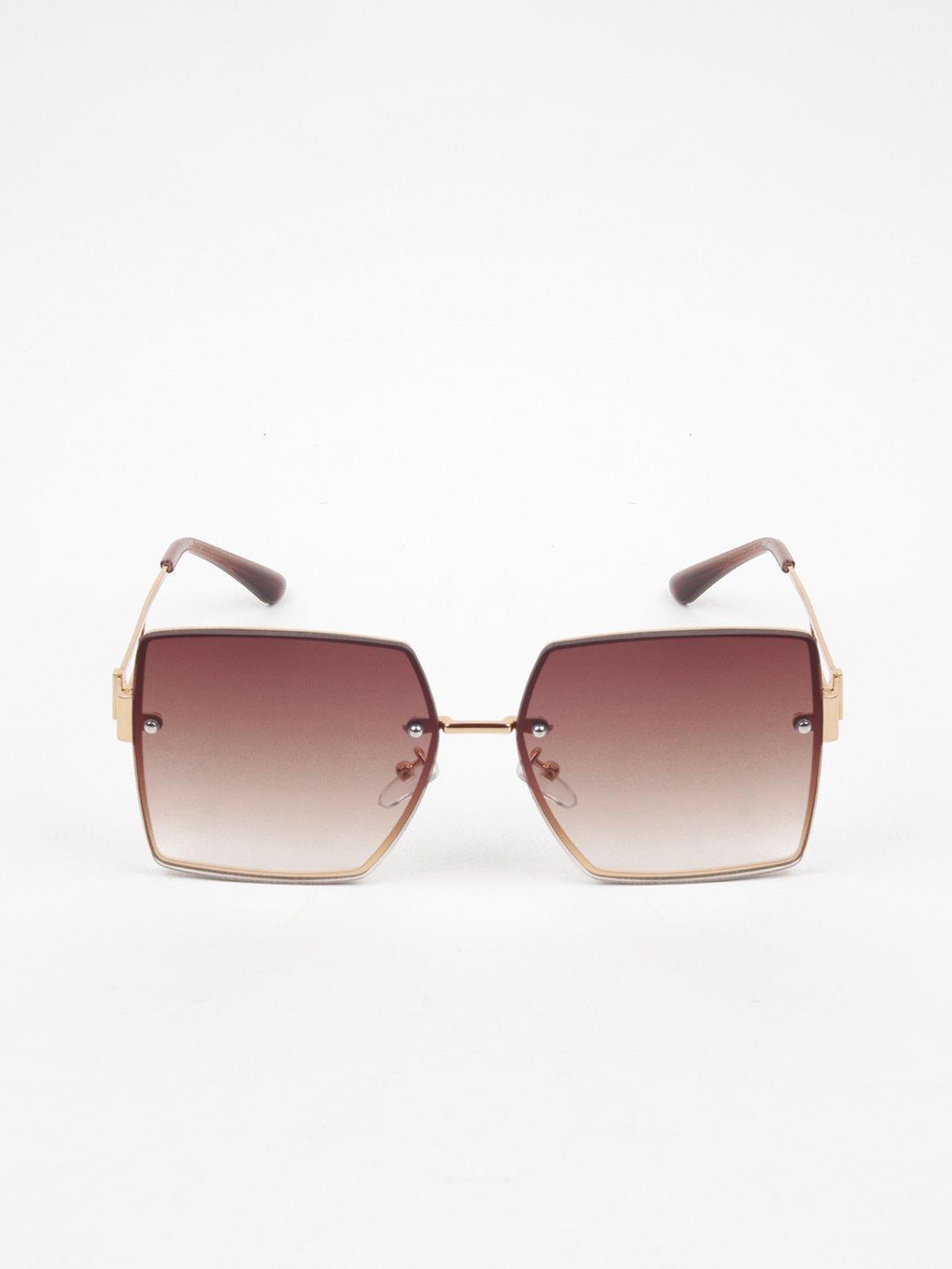 

ODETTE Women Oversized Sunglasses with UV Protected Lens odt1356, Brown