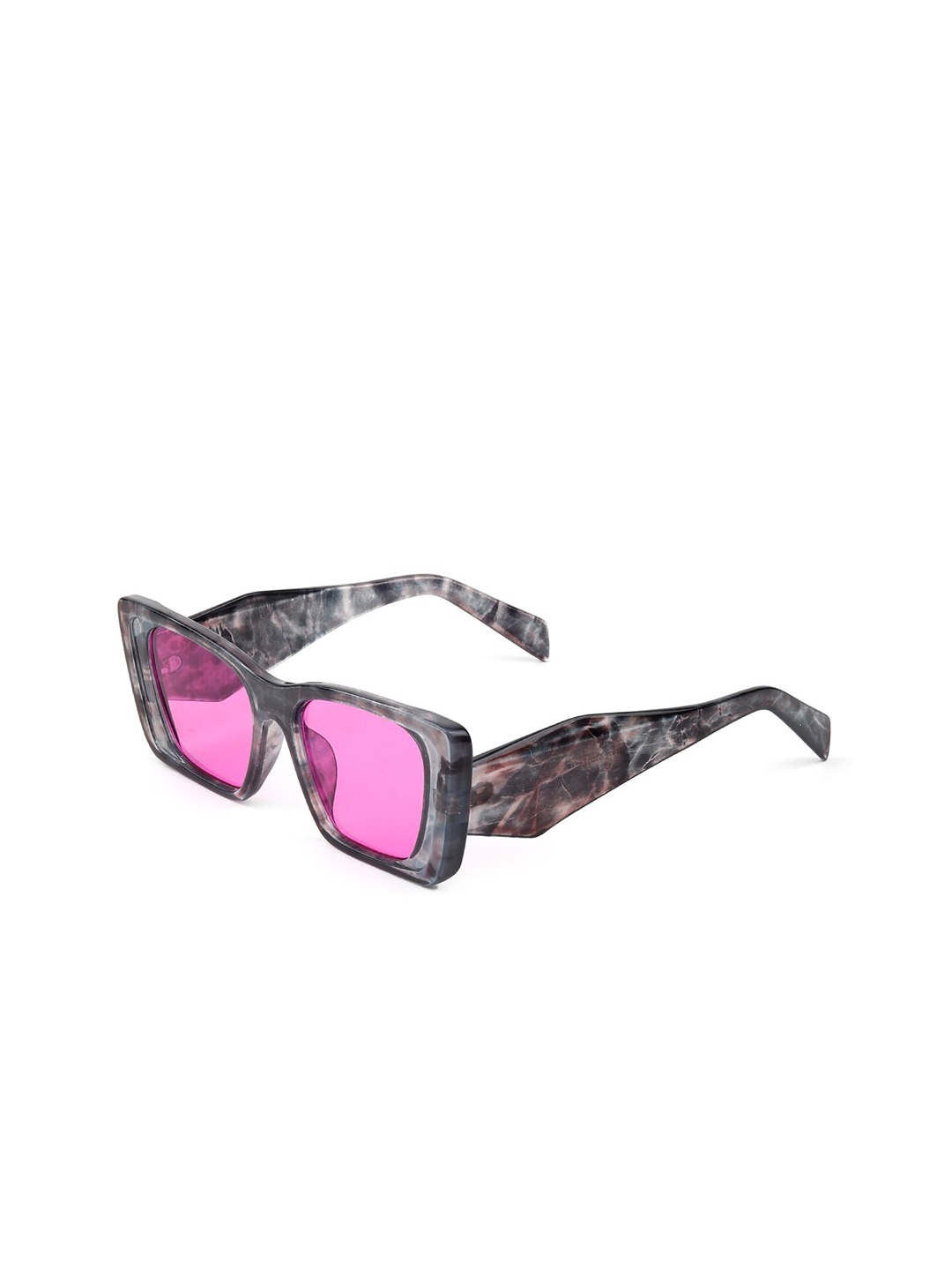 

ODETTE Women Lens & Oversized Sunglasses With UV Protected Lens ATM67, Pink