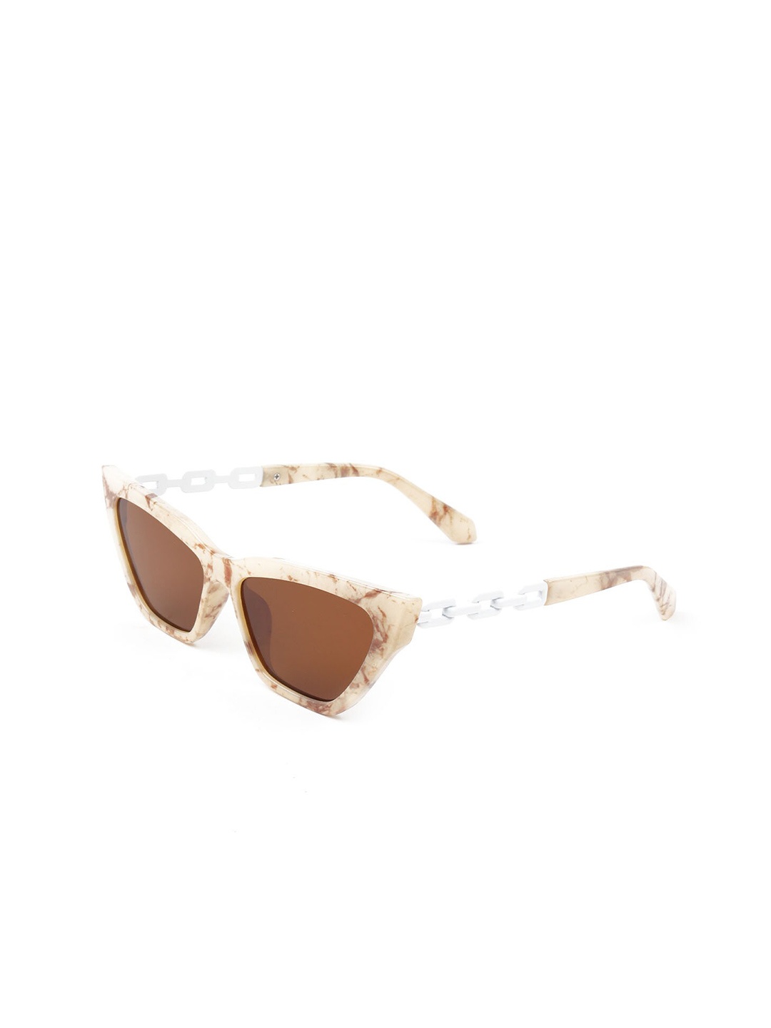 

ODETTE Women Oversized Sunglasses with UV Protected Lens ATM53, Brown