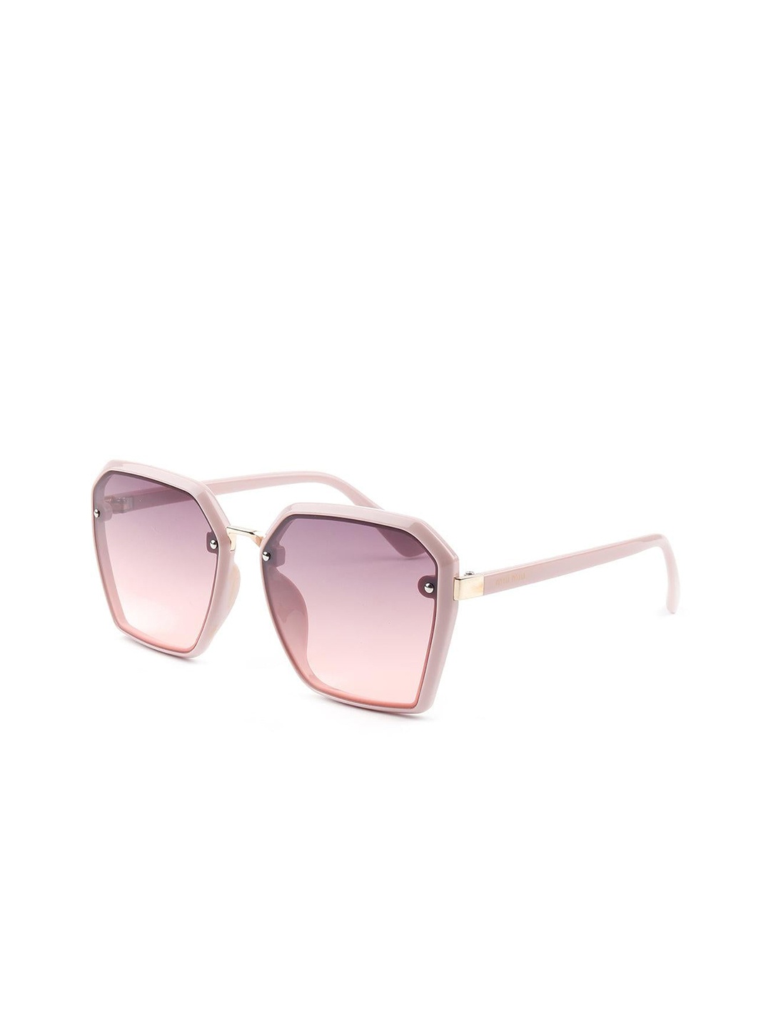 

ODETTE Women Square Sunglasses With UV Protected Lens, Pink