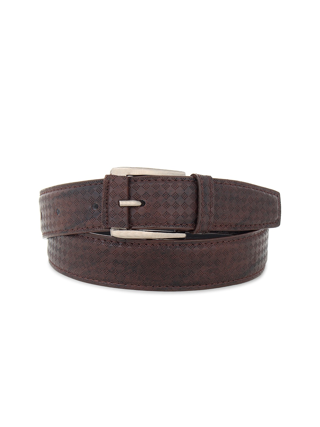 

Zacharias Unisex Kids Slim Textured Belt, Brown