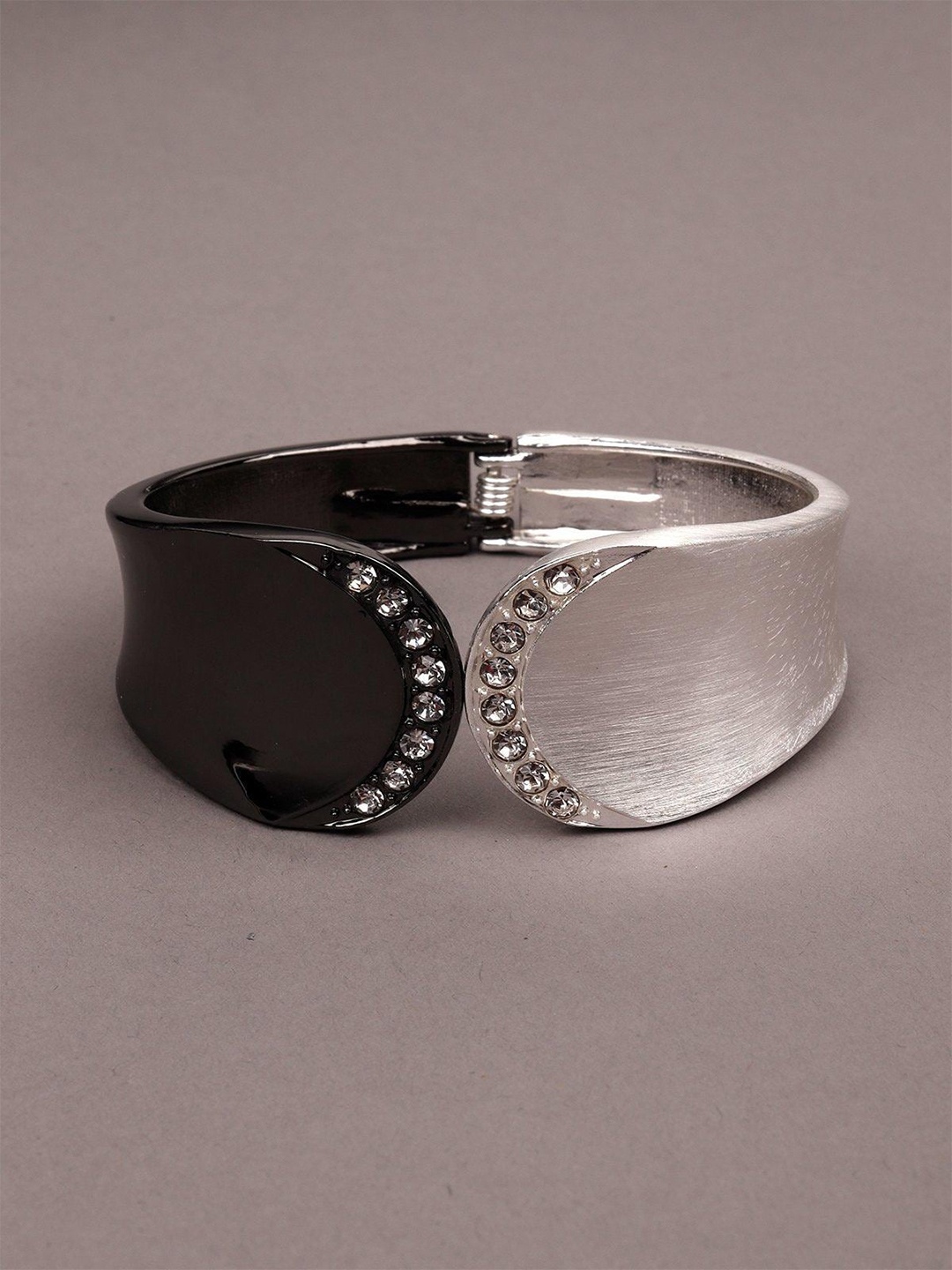 

ODETTE Women Silver-Plated Bangle-Style Bracelet