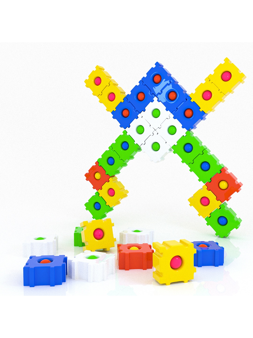 

BAYBEE Yellow Musical Roly Poly Toys