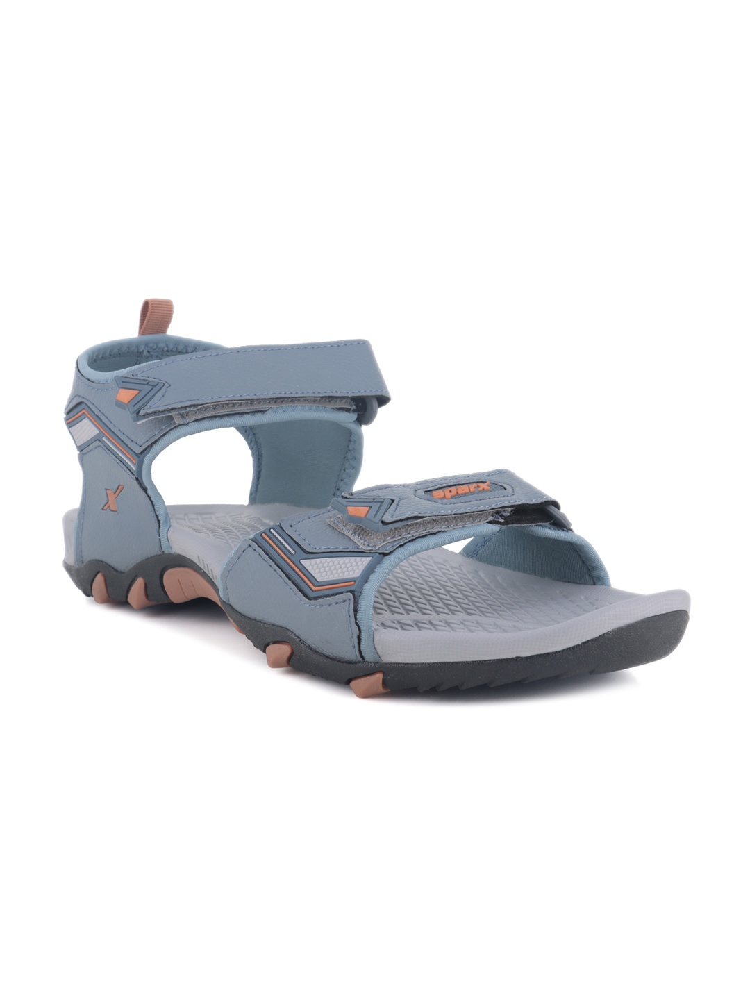 

Sparx Men Textured Floater Sports Sandals, Grey