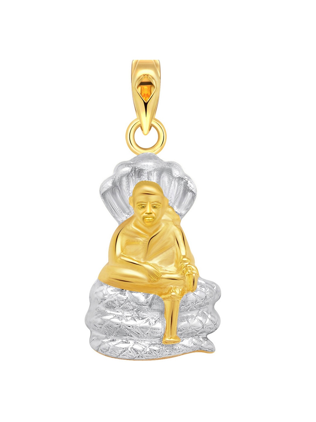 

Vighnaharta Gold & Rhodium Plated Lord Sai Baba Pendant