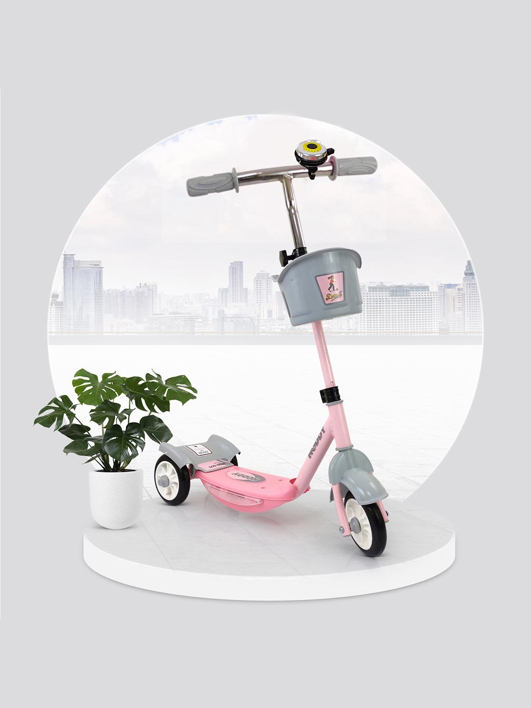 

Dash Kids Noddy Scooter, Pink