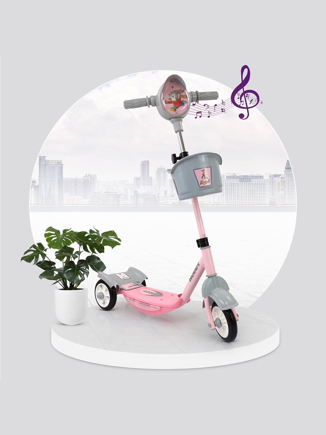 

Dash Kids Power Ranger Scooter, Pink