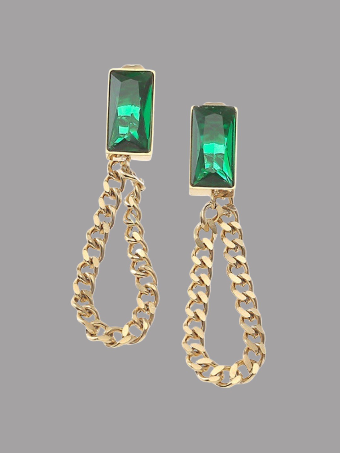 

MYKI Gold-Plated Contemporary Studs Earrings