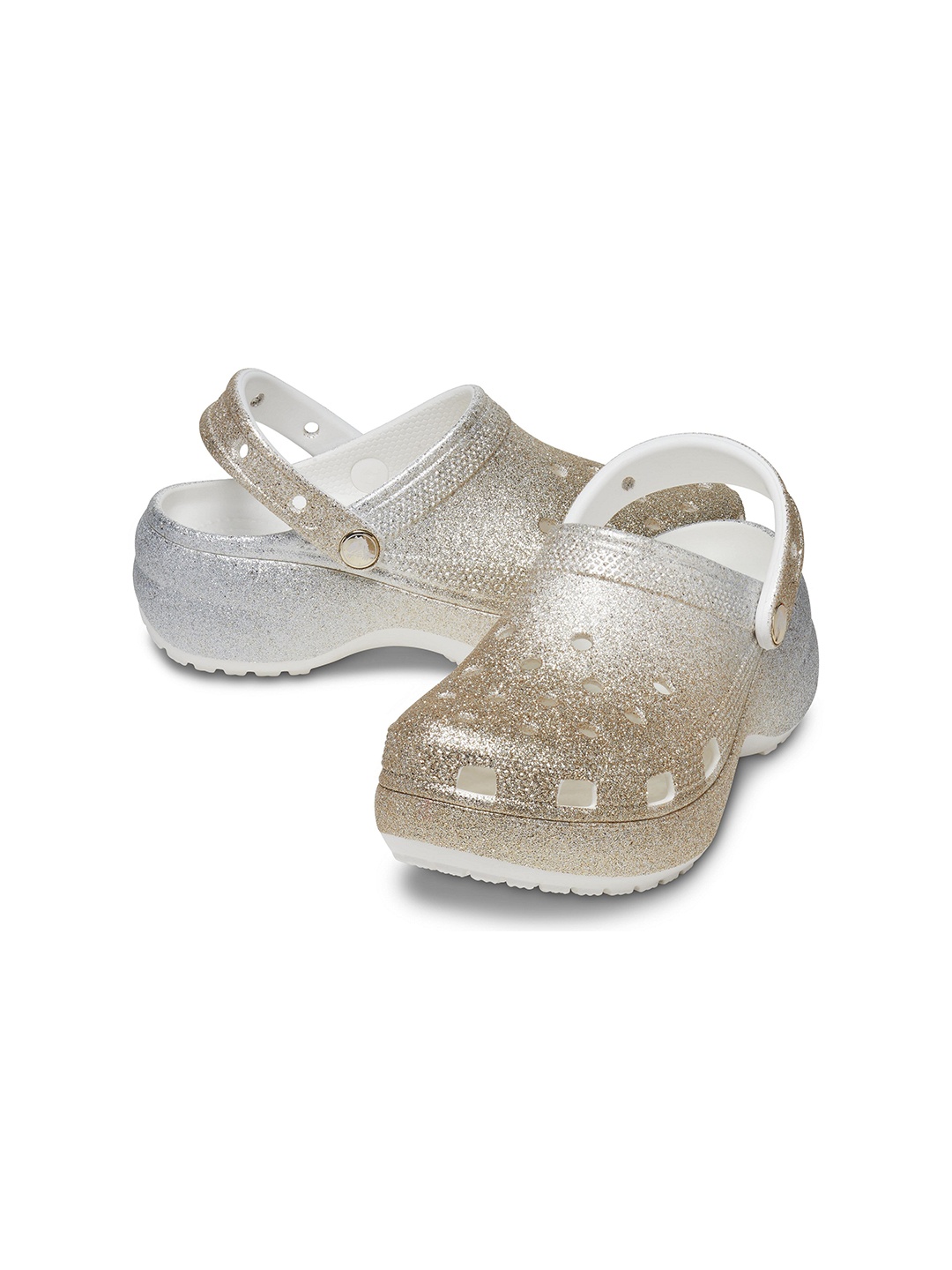 

Crocs Women Embellished Croslite Clogs, White