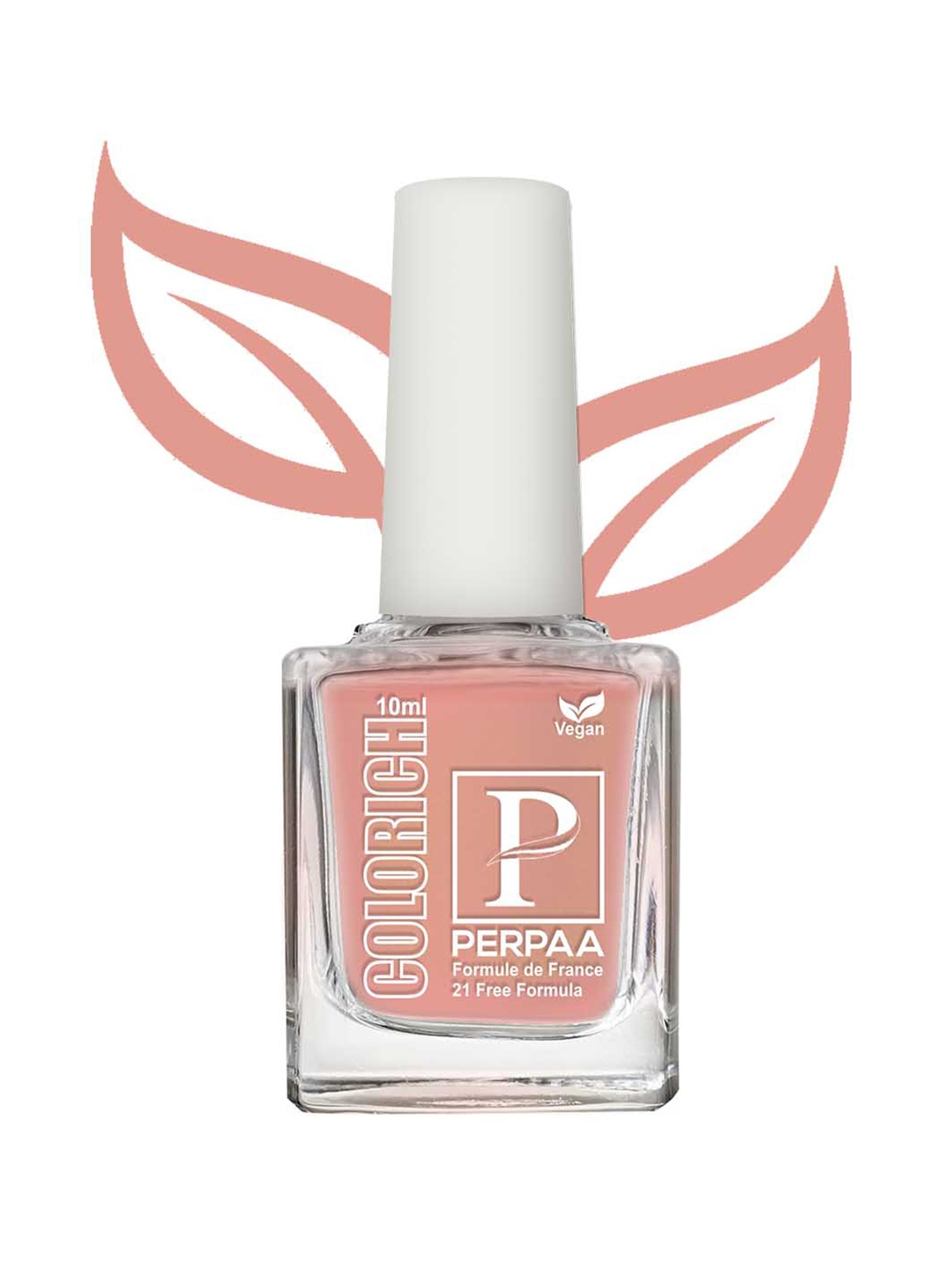 

PERPAA Colorich Chip Resistant & Long Lasting Nail Polish 10 ml - Shimmer Peach 08