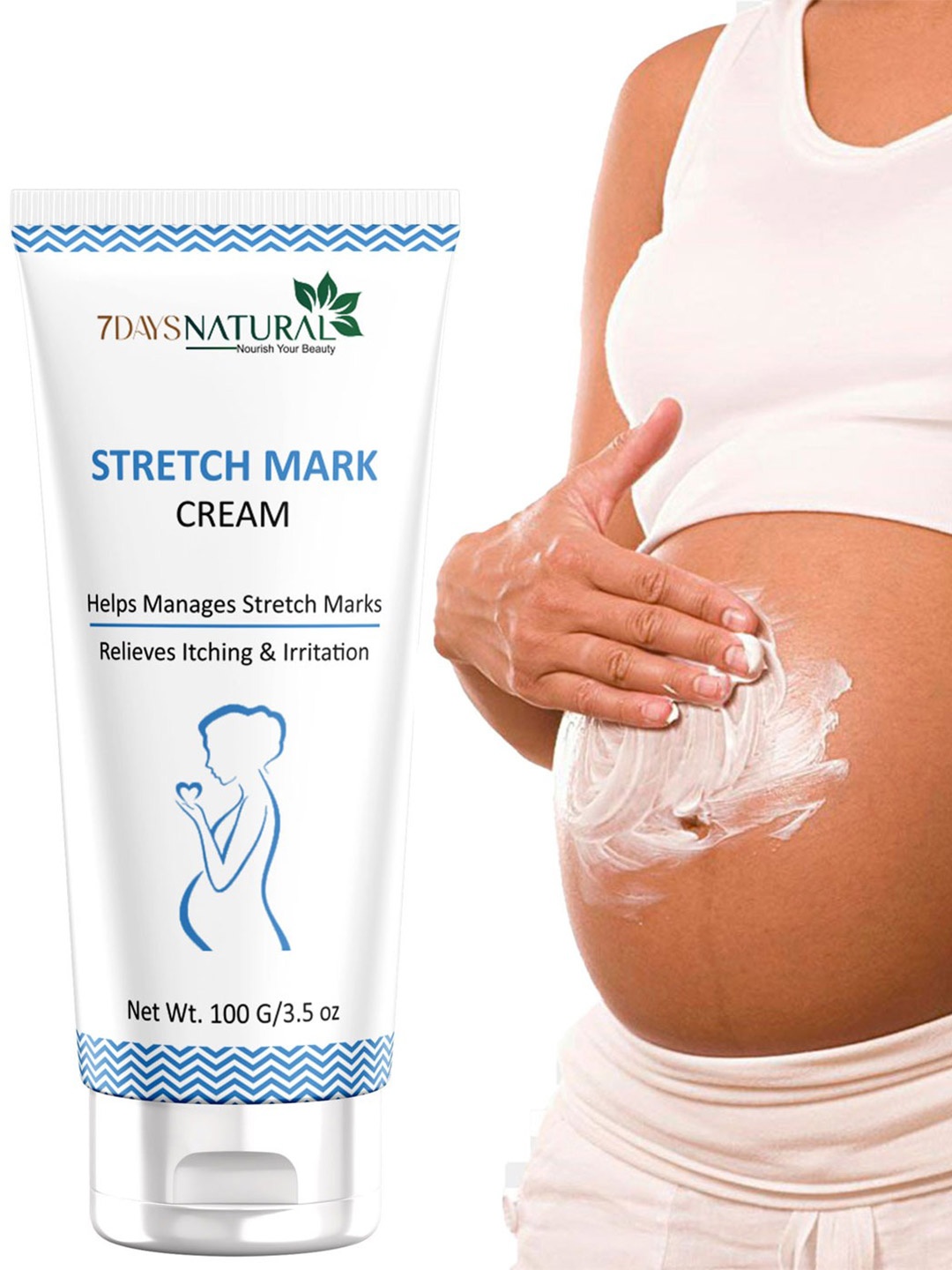 

7 DAYS Stretch Mark Removal Cream - 100 gm, White