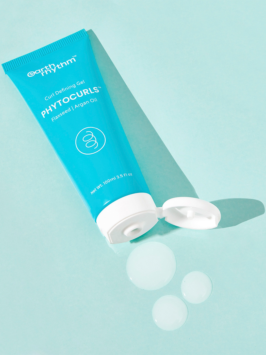 

Earth Rhythm Phytocurls Curl Defining Gel - 100 ml, Blue