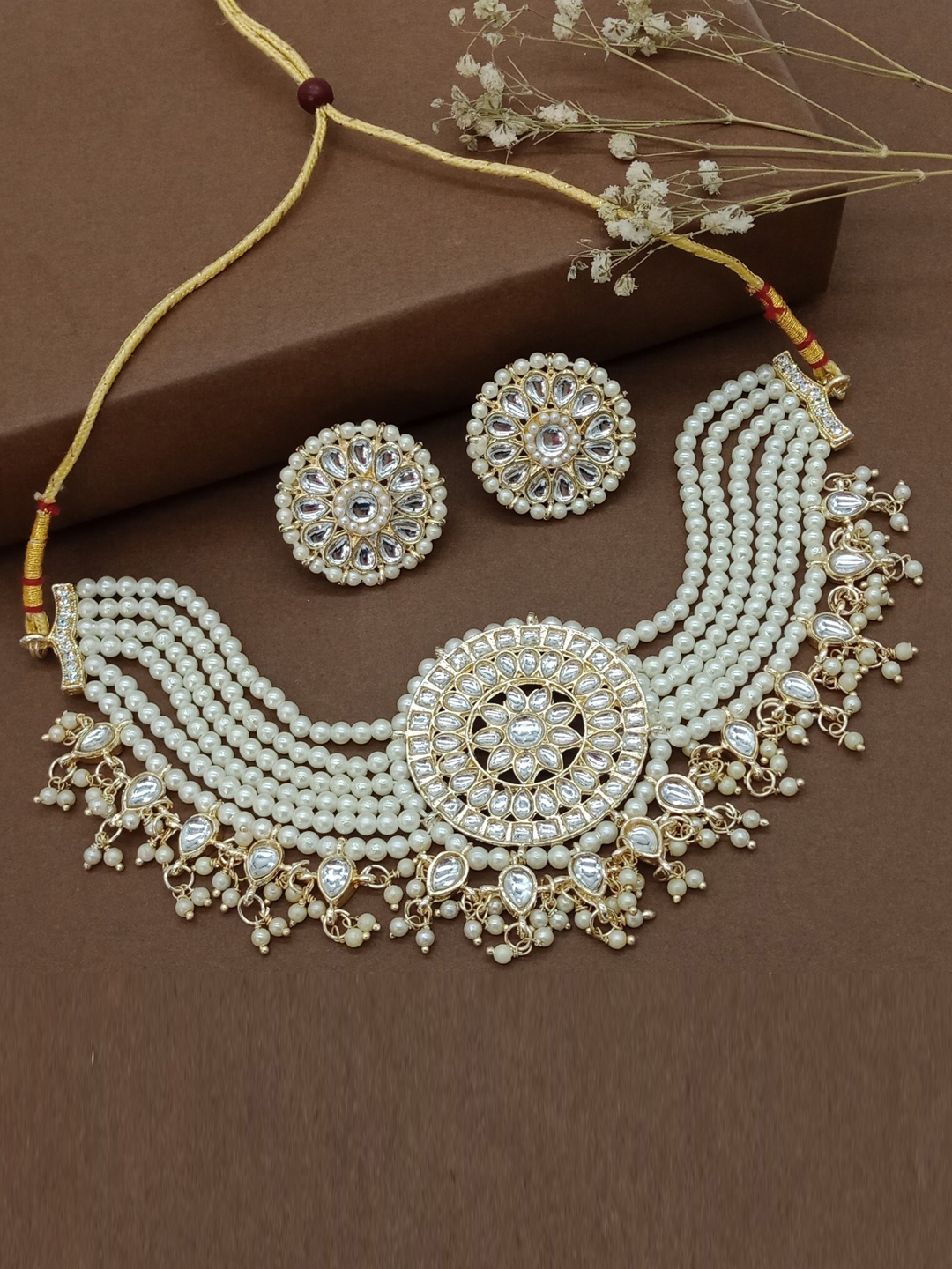 

AASHISH IMITATION Gold-Plated Jewellery Set