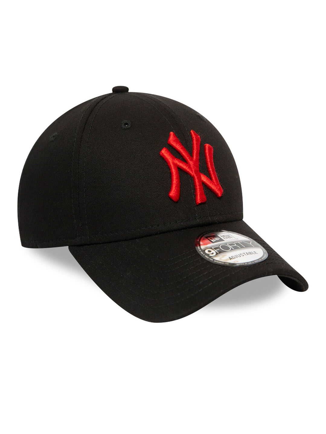 

New Era Unisex 9FORTY New York Yankees Embroidered Visor Cap, Black