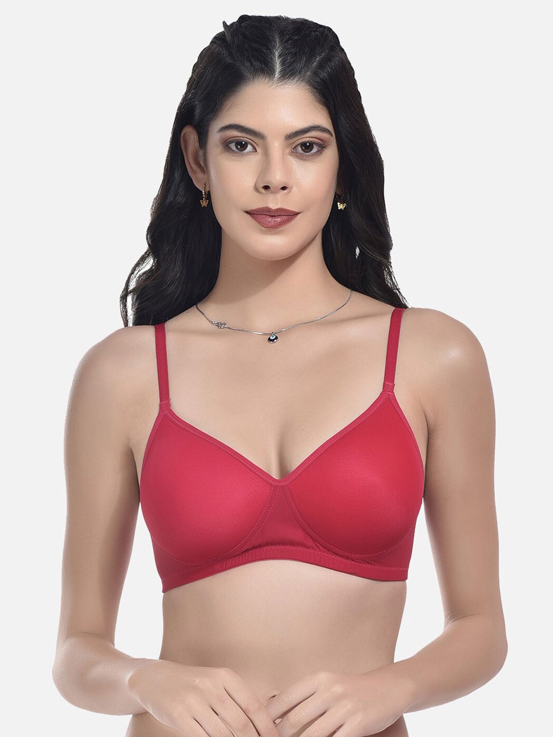

StyFun Bra Full Coverage Lightly Padded, Pink