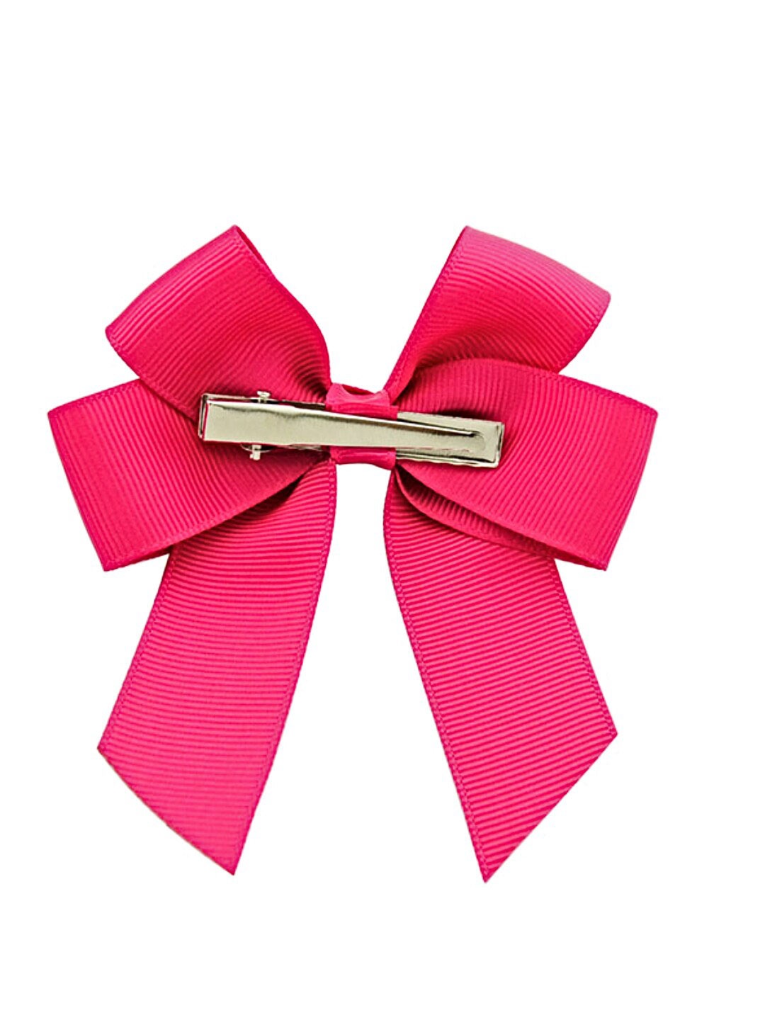 

Proplady Wide Satin Bow Alligator Hair Clip, Pink