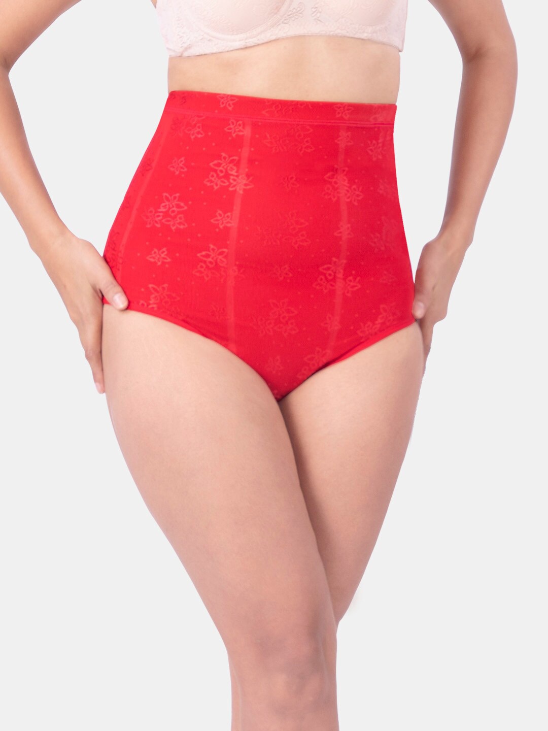 

Dermawear Musque 2.0 Floral Lace Shaper Briefs Red