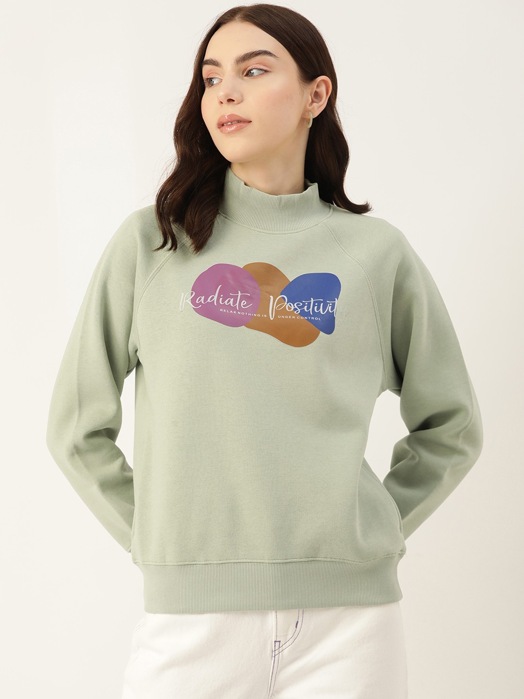 

Madame Printed Sweatshirt, Green