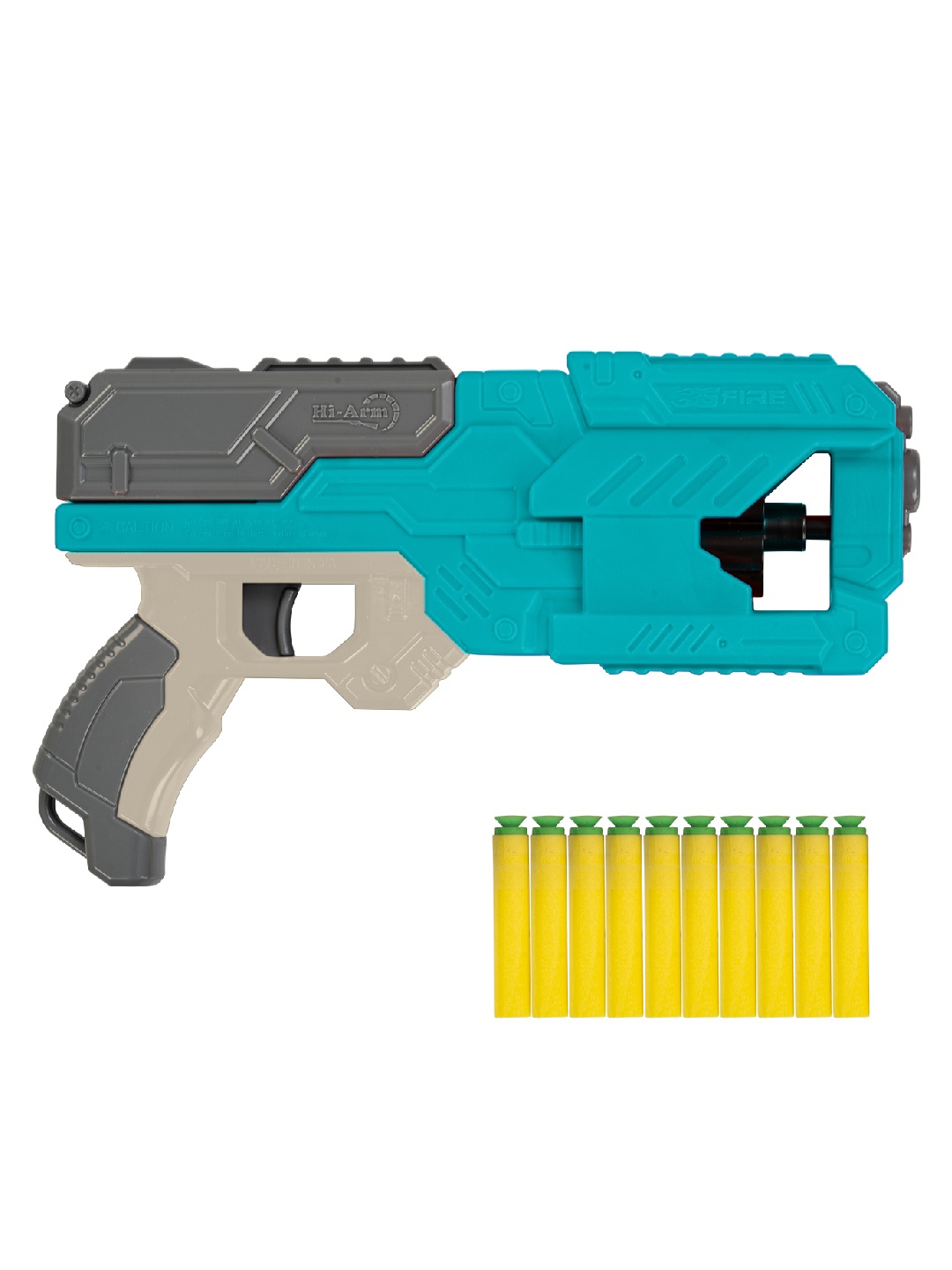 

BAYBEE Blaster Kids Toy Gun with 10 Safe Soft Foam Bullet ( Light Blue )