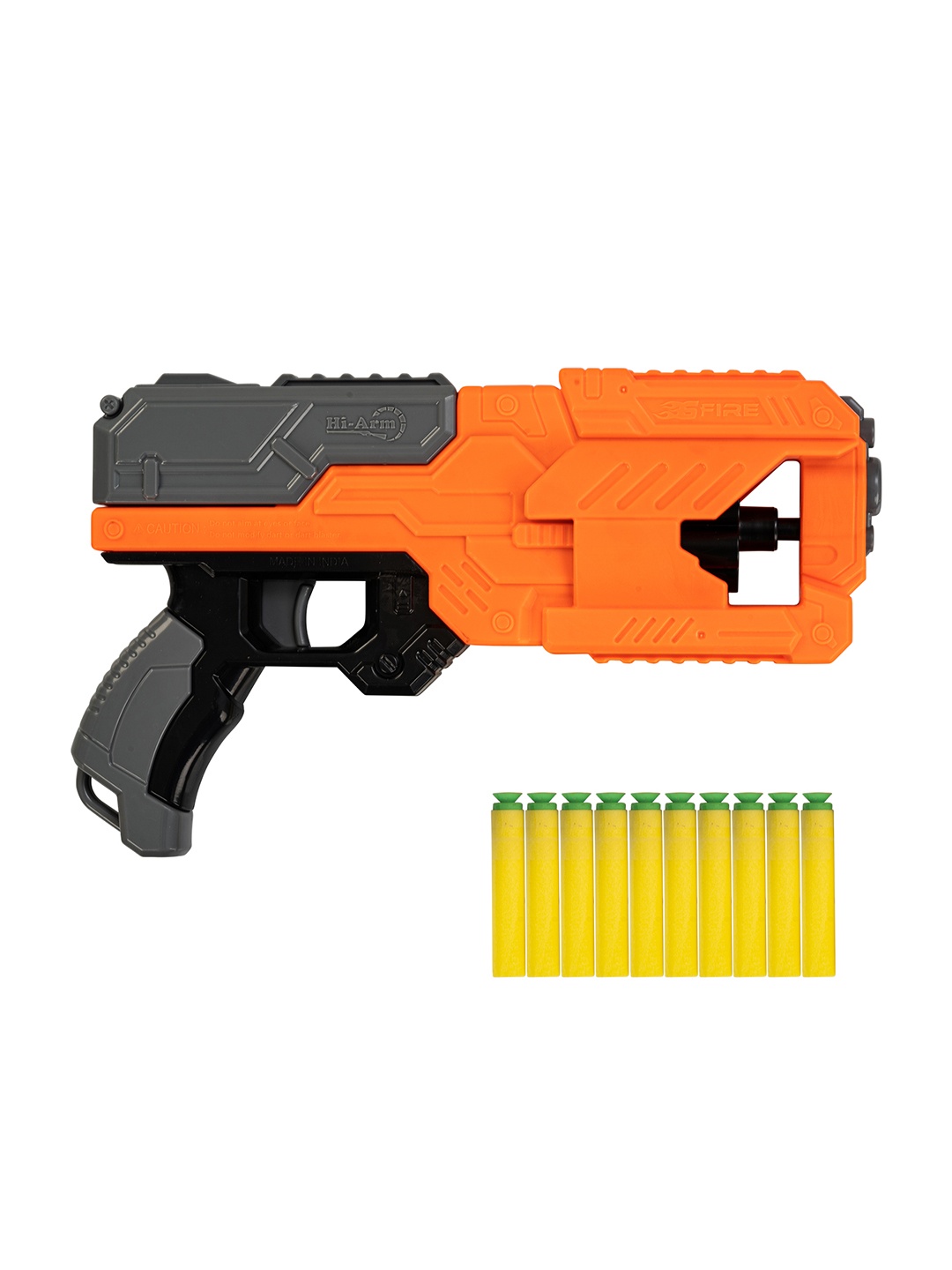 

BAYBEE Blaster Kids Gun Toys with 10 Safe Soft Foam Bullet, Orange