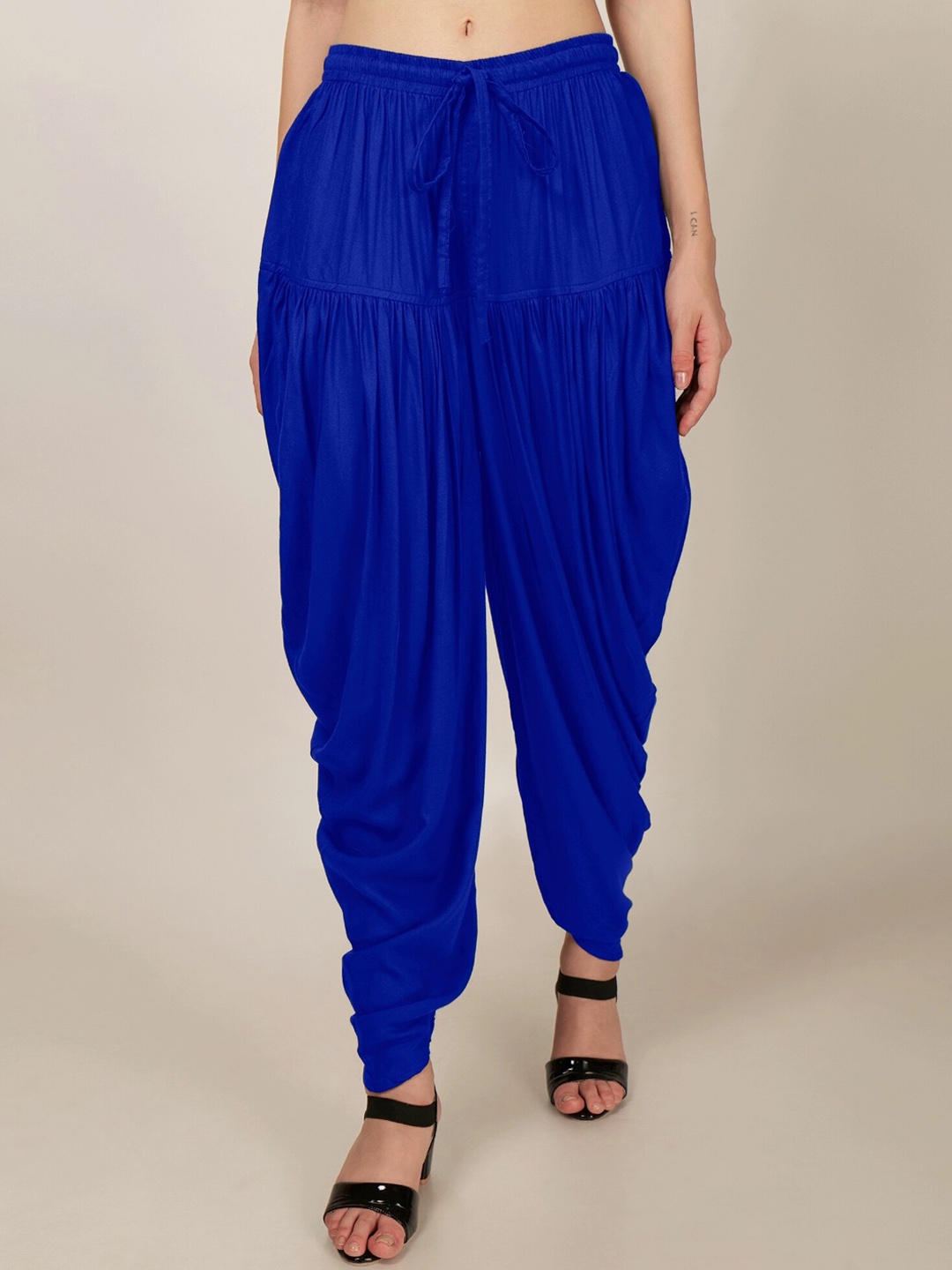 

PATRORNA Women Relaxed Fit Dhoti Pants, Blue