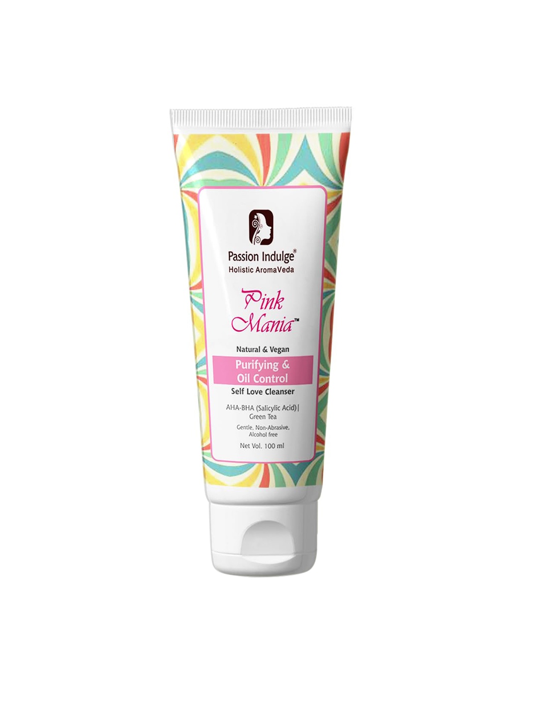 

Passion Indulge Pink Mania Purifying & Oil Control Face Cleanser With AHA BHA - 100ml, Off white