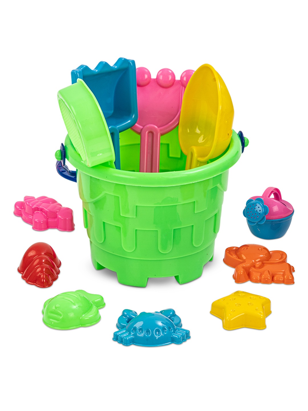 

BAYBEE Sand Castle Building Beach Toys Set, Multi