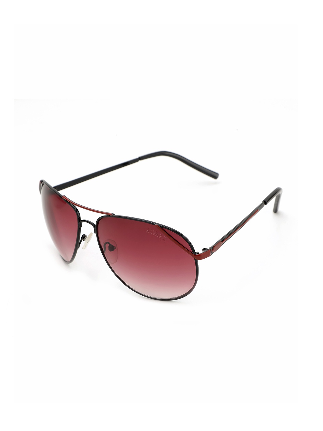 

Alvaro Castagnino Men Aviator Sunglasses With Polarised Lens, Red