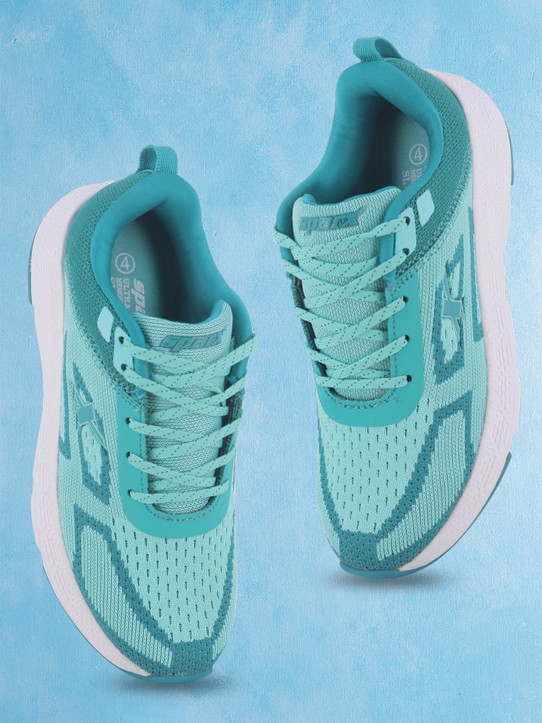 

Sparx Women Lace-Up Running Shoes, Sea green