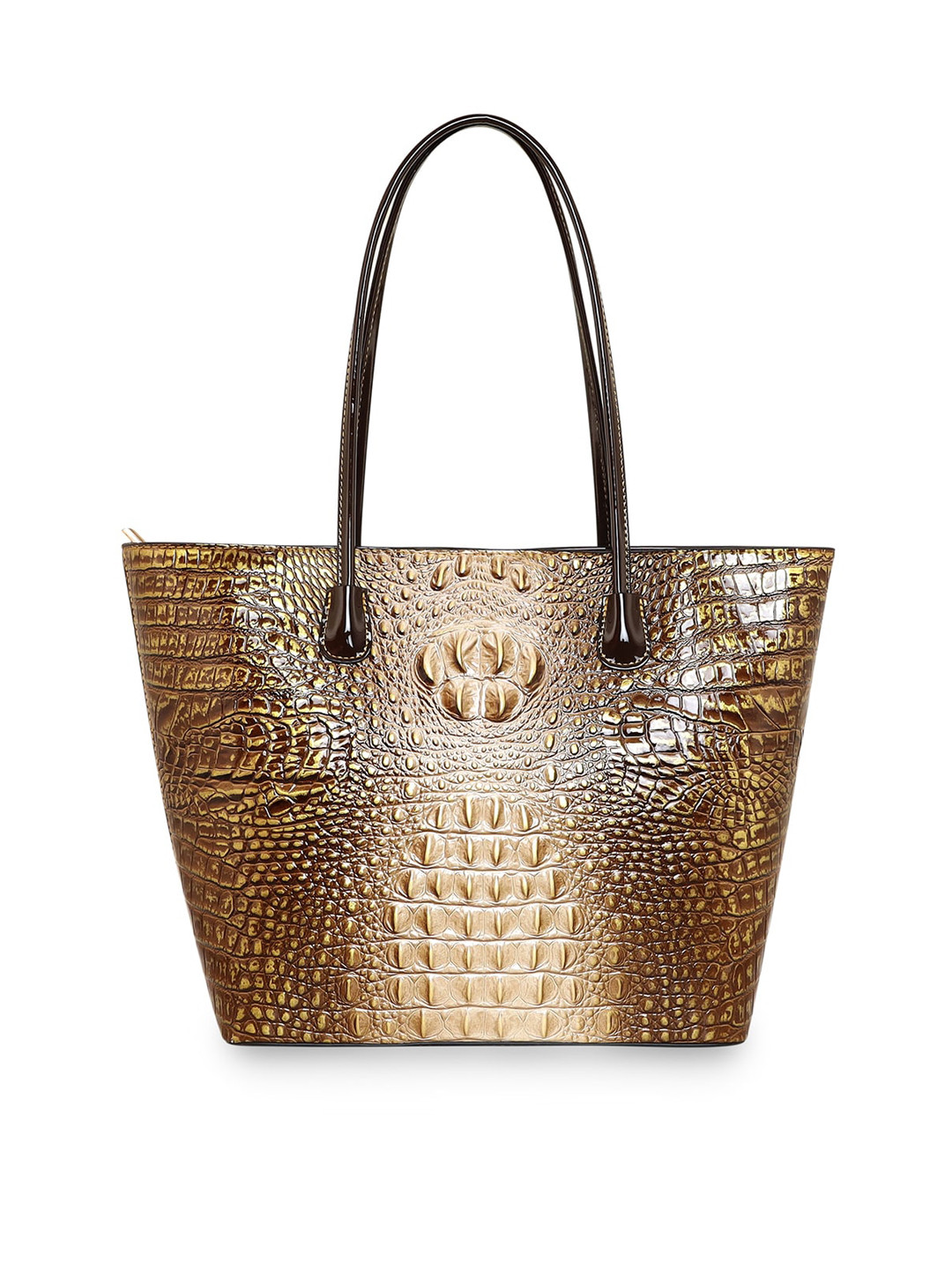 

ESBEDA Textured Structured Shoulder Bag, Brown