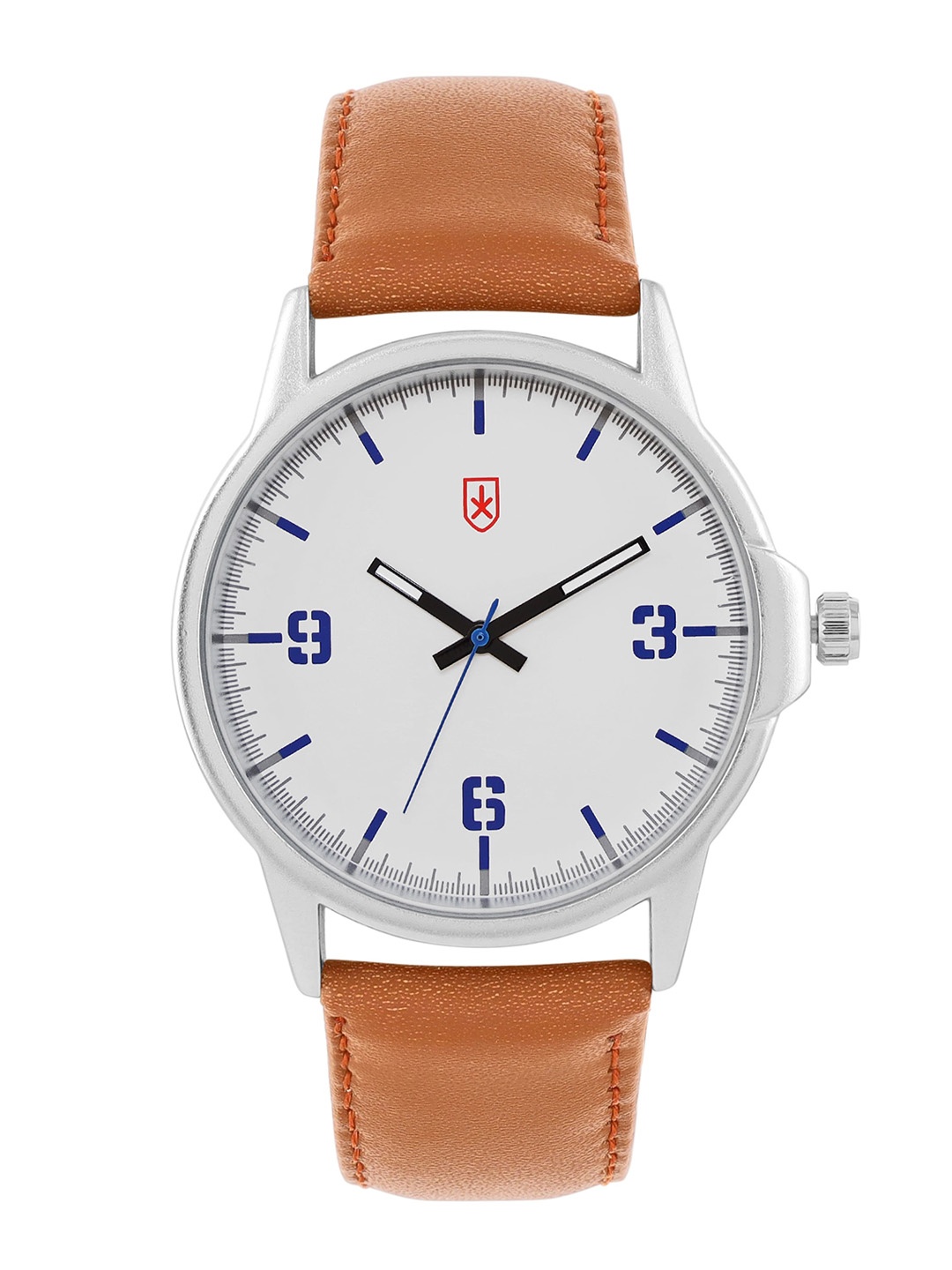 

Roadster Men Analogue Dial Leather Strap Wrist Watch RD_SS23_2B, White