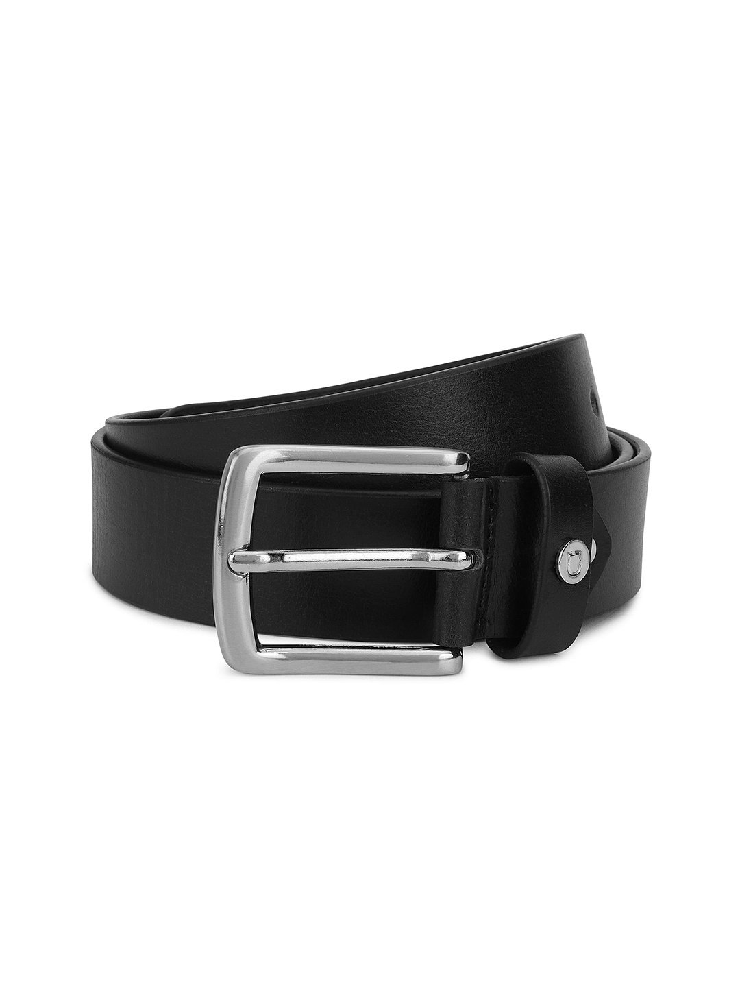 

Urbano Fashion Men Leather Formal Belt, Black