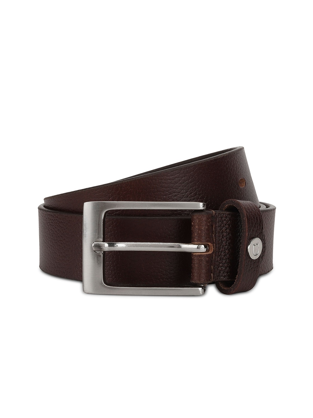 

Urbano Fashion Men Leather Belt, Brown