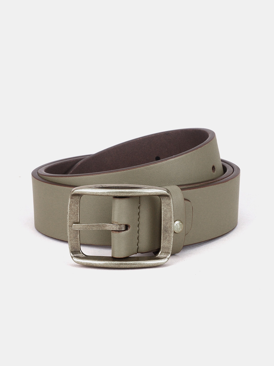 

Urbano Fashion Men Leather Belt, Green