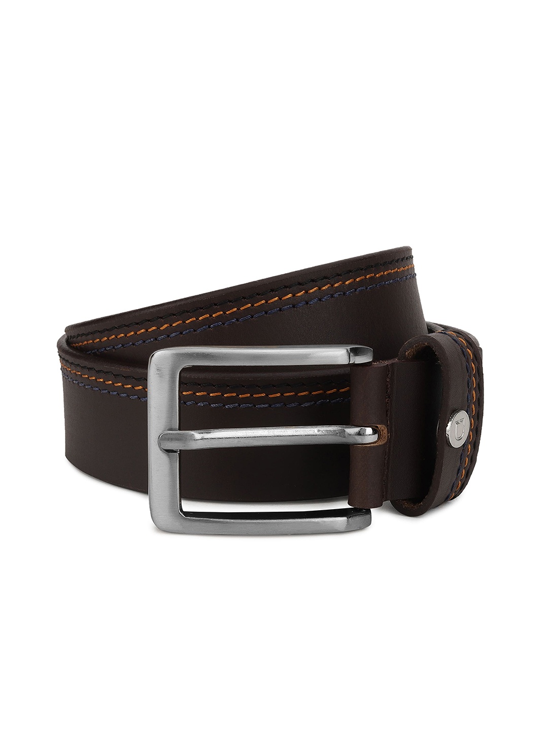 

Urbano Fashion Men Leather Belt, Brown