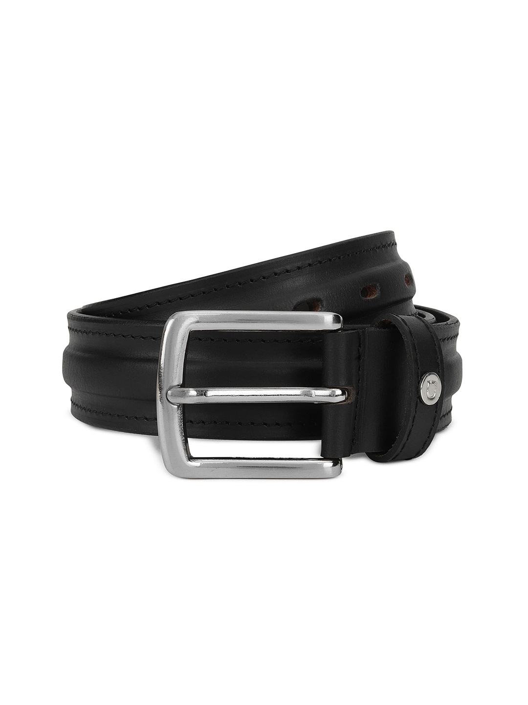 

Urbano Plus Men Black Leather Belt