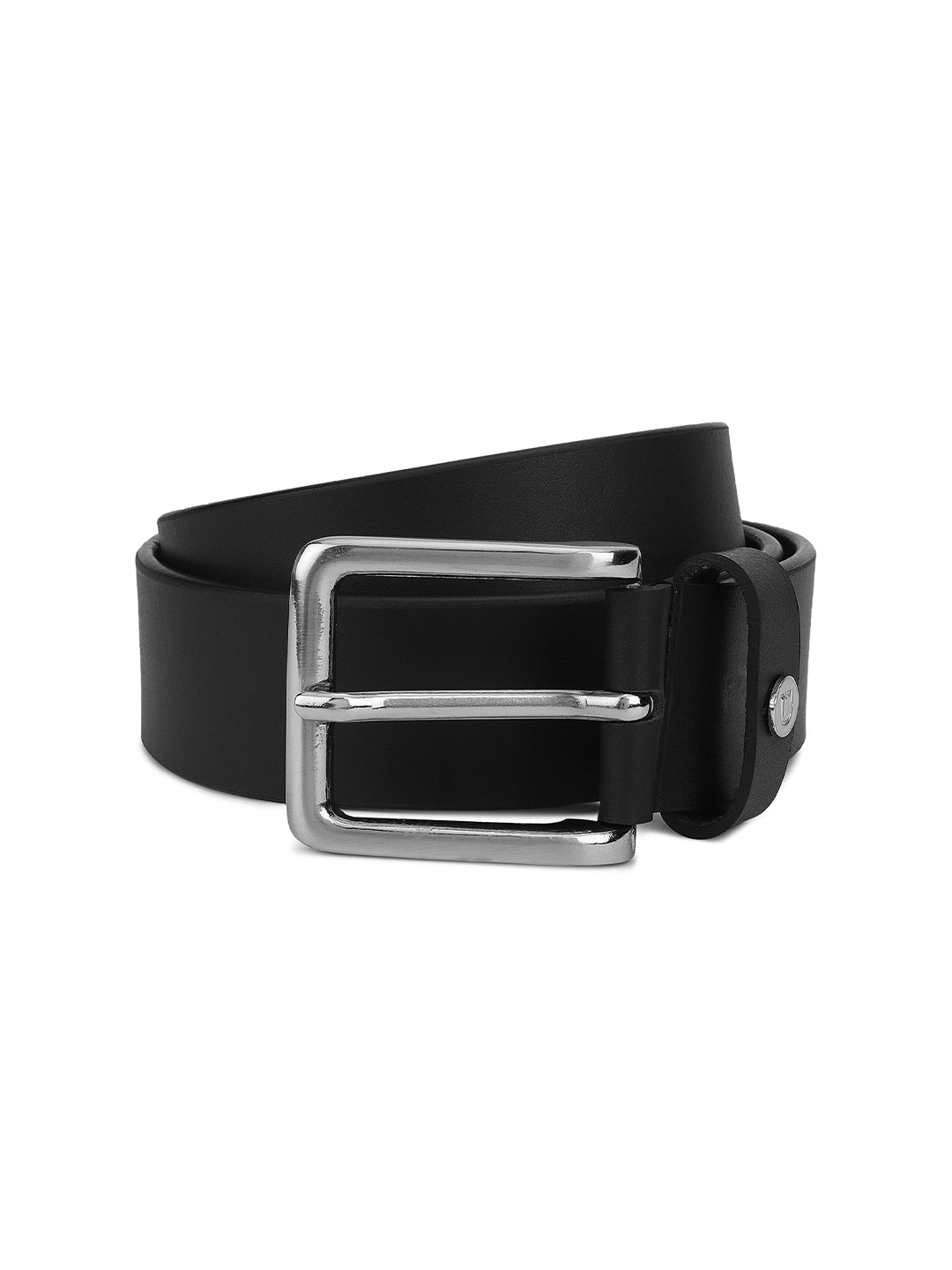 

Urbano Plus Men Leather Casual Belt, Black