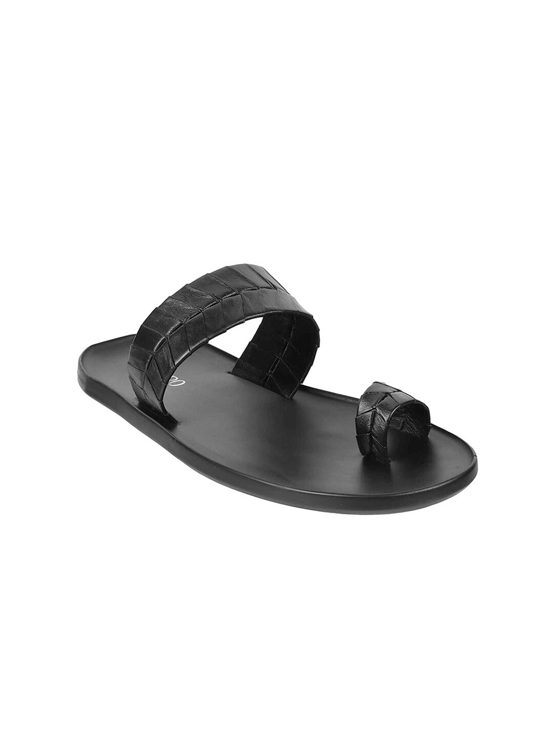 

Metro Leather Comfort Sandals, Black