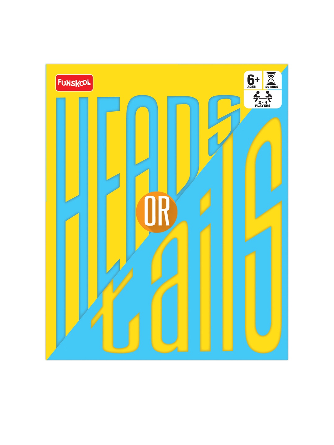 

Funskool Heads Or Tails Fun Card Games For 6+ Years, Multi