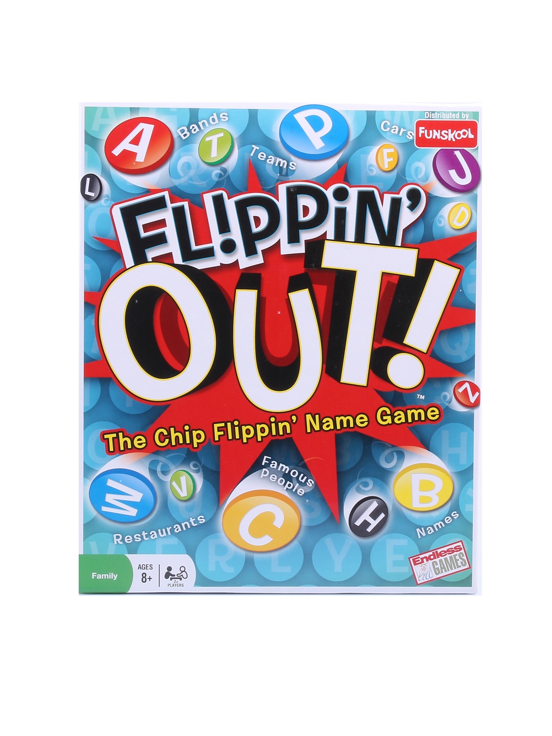 

Funskool Flippin' Out! Game for 8+Years, Multi
