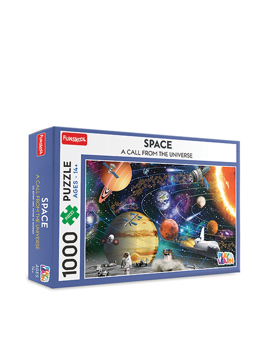 

Funskool Multicoloured 1000 Pcs Space Puzzle, Multi