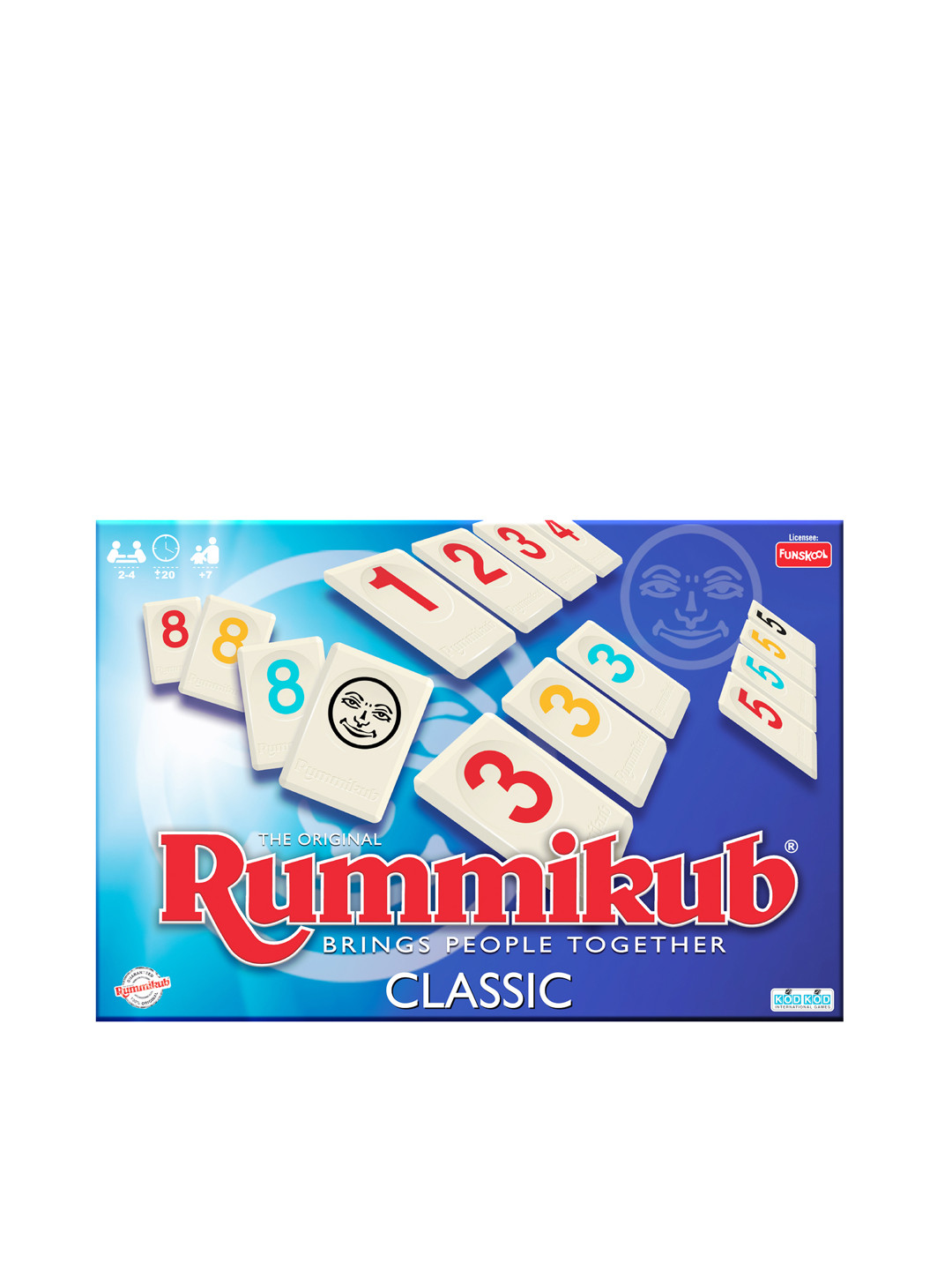 

Funskool White Rummikub Game