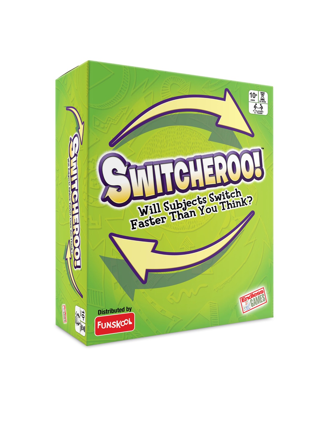 

Funskool Switcheroo Activity Game For 10+ Years Age Group, White