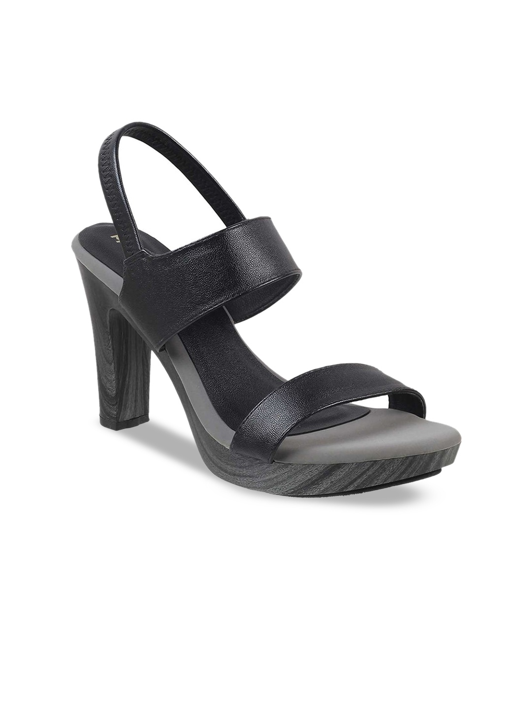 

Mochi Block Heels With Backstrap, Black