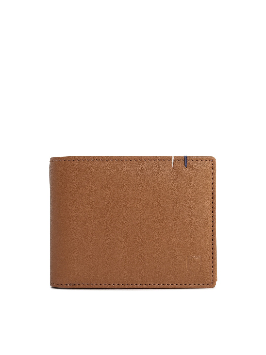 

Urbano Fashion Men Textured Leather Two Fold Wallet, Tan